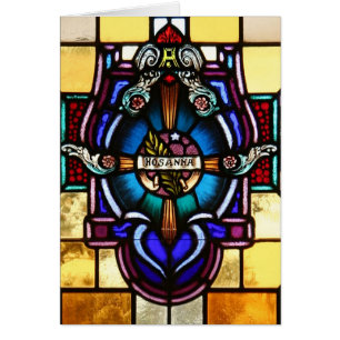 Cartão de Vidro Hosanna
