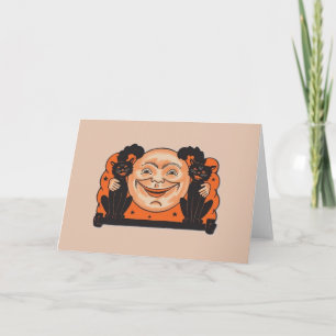 Cartão de Vintage Halloween