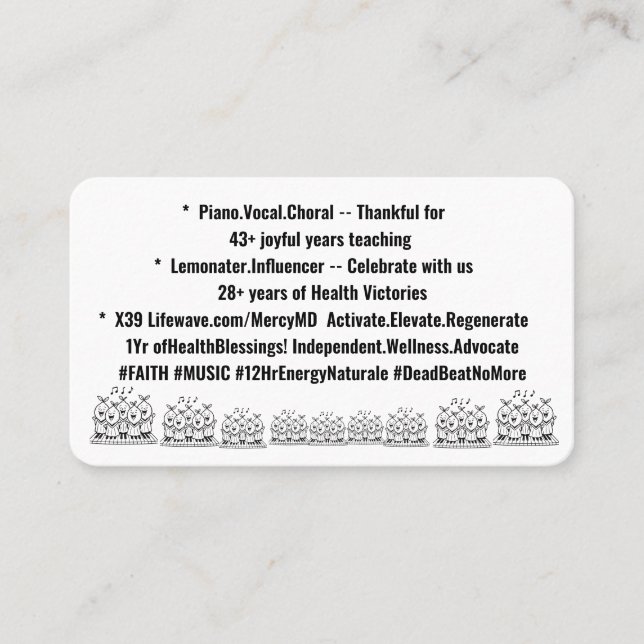 Cartão de visita (Frente)