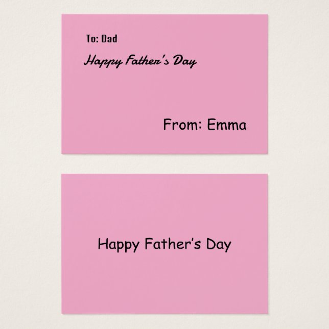 Cartão de visita (Frente & Verso)