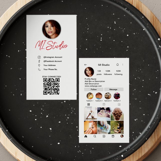 Cartão de visita (Criador carregado)