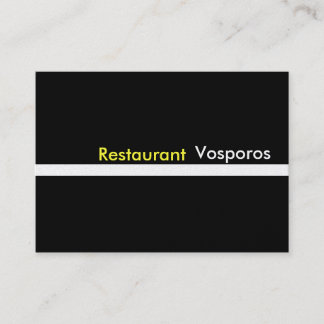 cartão de visita