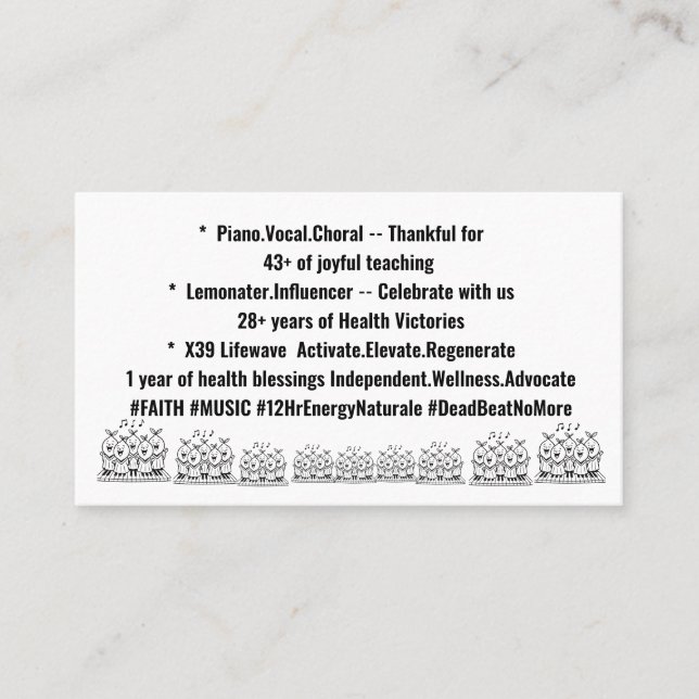 Cartão de visita (Frente)