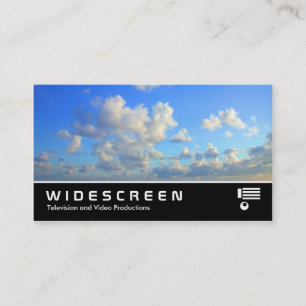 Cartão De Visita 133 nuvens Widescreen