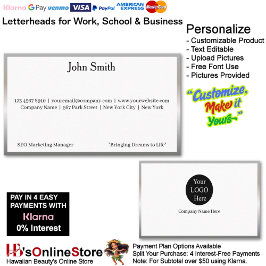 Cartão De Visita 13 Modern Silver Logo Promote Company Brand Name