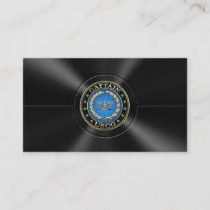 Cartão De Visita [154] Guarda costeira: Capitão (CAPT)