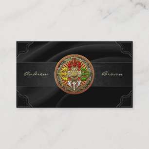 Cartão De Visita [154] Tibetano - Dupla Dorje Mandala
