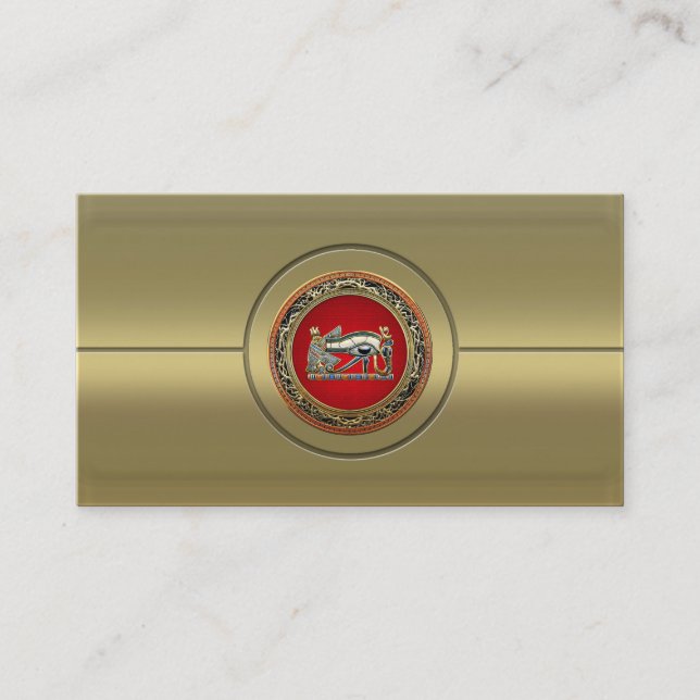 Cartão De Visita [154] Treasure Trove: The Eye of Horus (Frente)