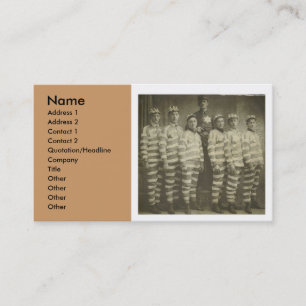 cartão de visita 1900groupofconvicts