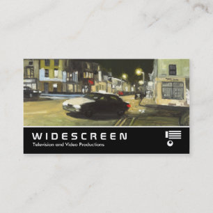Cartão De Visita 207 Widescreen - Táxi - pintura a óleo