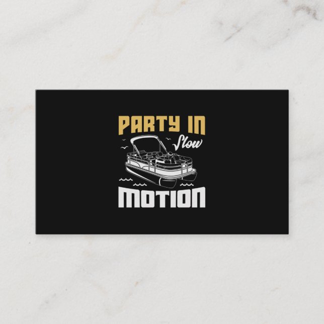 Cartão De Visita 30.Presentes para um ventilador de barco (Frente)