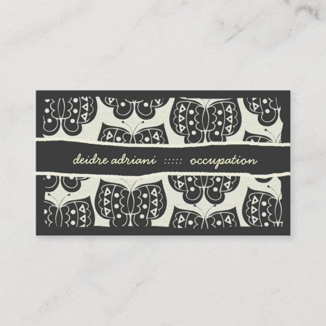 CARTÃO DE VISITA 311 NA BORBOLETA DO CÉU (Frente)