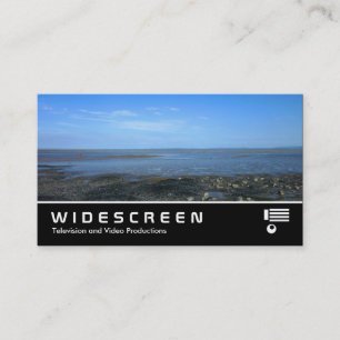 Cartão De Visita 343 Widescreen - Estuário de Severn em Penarth II