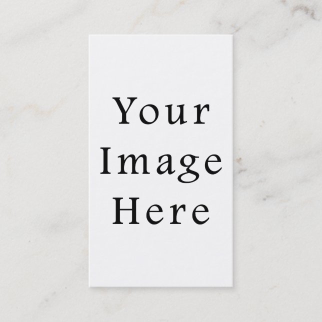 Cartão de visita - 3,5" vertical x 2" cartões (Frente)