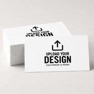 Cartão De Visita 3.5x2" Personalizável para Empresas