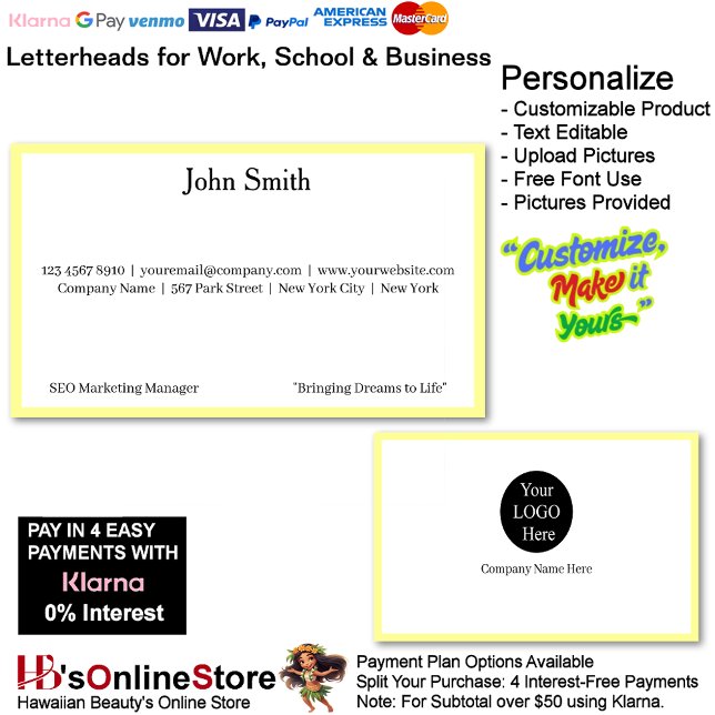 Cartão De Visita 3 Modern Yellow Logo Promote Company Brand Name  (3 Modern Yellow Logo Promote Company Brand Name Business Card.)