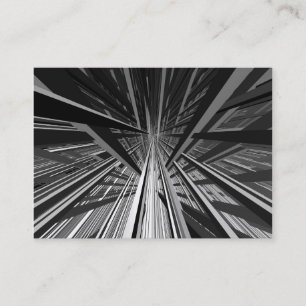 Cartão De Visita 3d Perspectiva Extrema