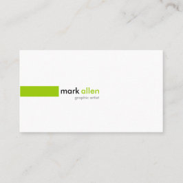 Cartão De Visita 519B moderno feito sob encomenda