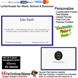 Cartão De Visita 9 Modern Blue Promote Company Brand Name