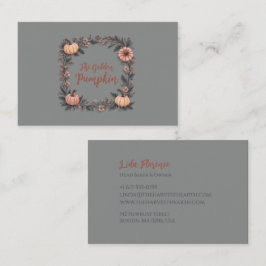 Cartão De Visita A Abóbora do Ouro