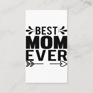 Cartão De Visita A Melhor Mãe De Sempre!