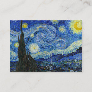 Cartão De Visita A Noite Estrelada, 1889, por Vincent van Gogh