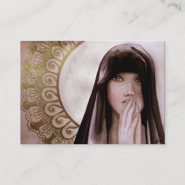 Cartão De Visita A oração (Frente)