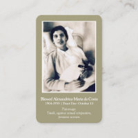 A oração carda santos Alexandrina abençoado | 1