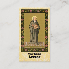 Cartão De Visita A pregação de abelha vegetável (P 008)