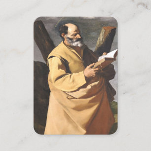 Cartão De Visita A Rua Apóstolo Andrew Prayer Card