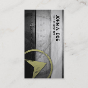 Cartão De Visita A seta verde