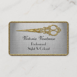 Cartão De Visita A sombra Velmont de Elles Scissor o profissional