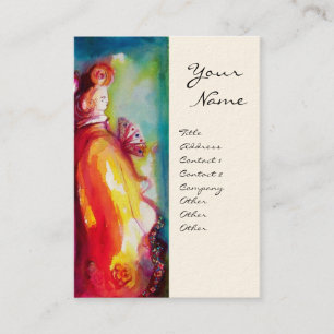 Cartão De Visita A TERCEIRA MÁSCARA / Figurino Designer , Artista d