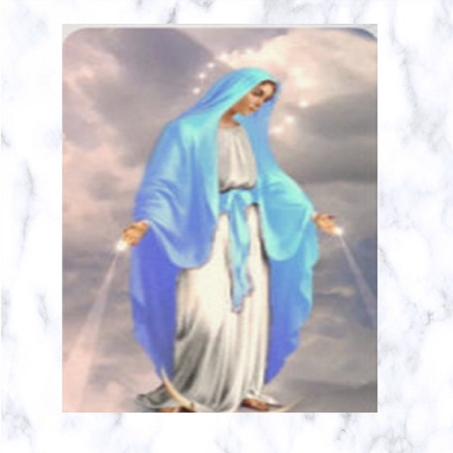 Cartão De Visita A Virgem Maria Memare Prayer Card (Criador carregado)