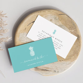 Cartão De Visita Abacaxi de Assinatura