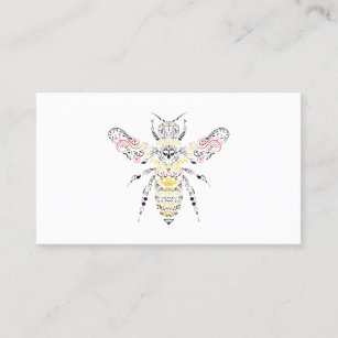 Cartão De Visita abelha de rainha