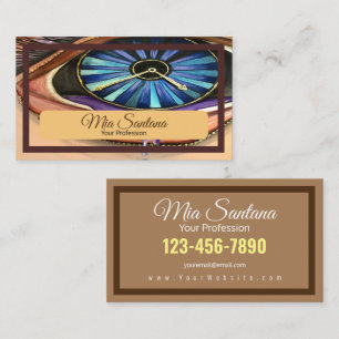 Cartão De Visita Abra seus olhos