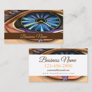 Cartão De Visita Abra seus olhos