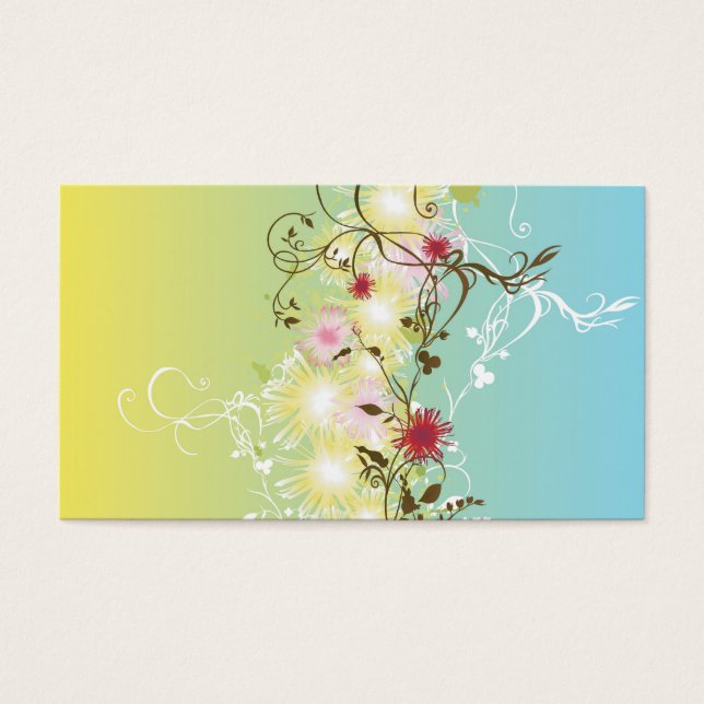 Cartão de visita abstrato (Frente)