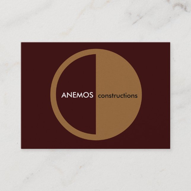 Cartão De Visita abstrato (Frente)