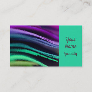 cartão de visita abstrato