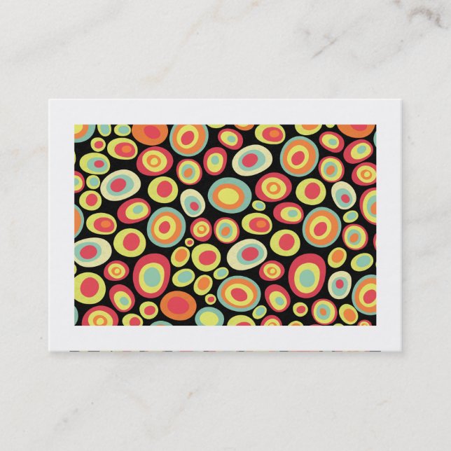 Cartão De Visita Abstrato 220213 (Bordado) (Frente)