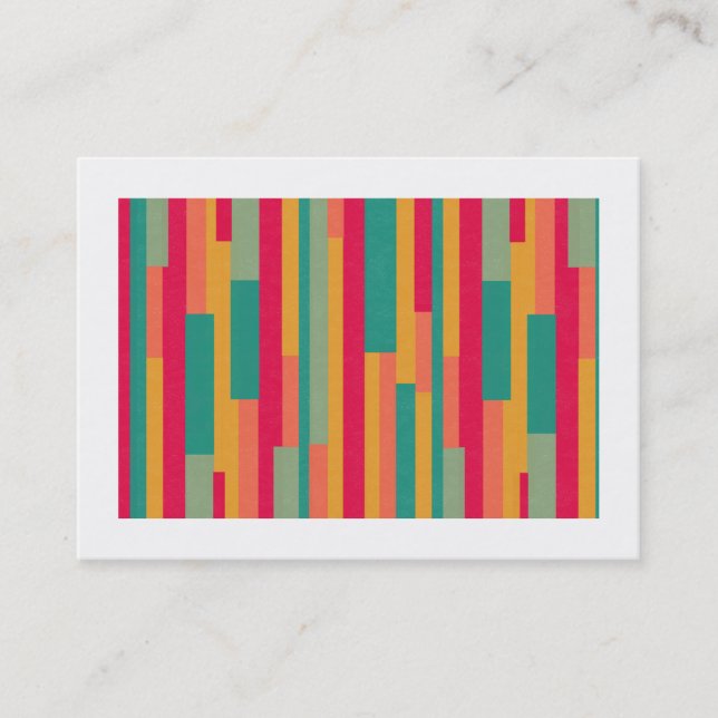 Cartão De Visita Abstrato 240113 (Bordado) (Frente)