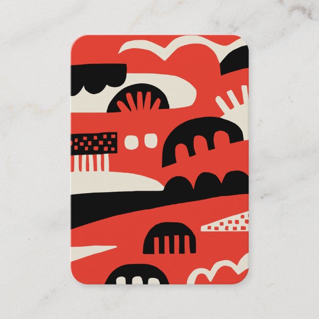 Cartão De Visita Abstrato 281219b (Frente)