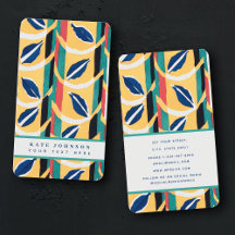 Abstrato de na moda com Vintage Colorida Colorida