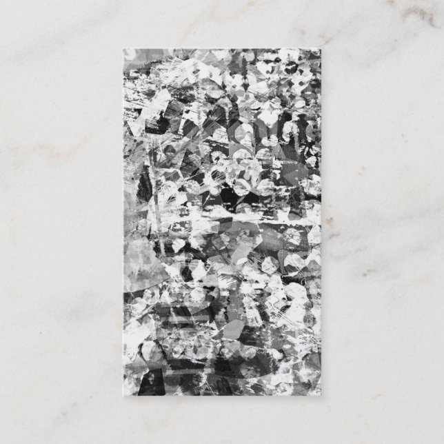 Cartão De Visita Abstrato de tempestade (Frente)