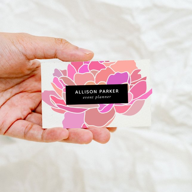 Cartão De Visita Abstrato Geométrico Moderno (Criador carregado)