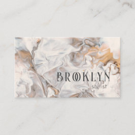 Cartão De Visita Abstrato moderna - Trendy Neutral