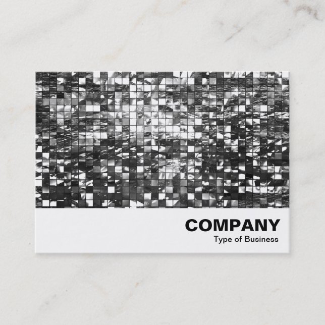 Cartão De Visita Abstrato Mosaico (Frente)