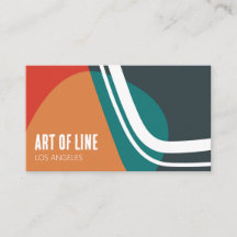 Abstrato trendy line art design